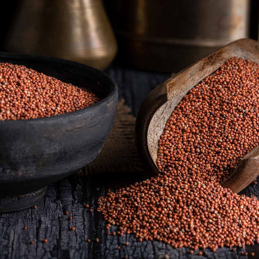 (5 Kg)🌾 Dodda Raagi (ದೊಡ್ಡ ರಾಗಿ – Large Finger Millet)